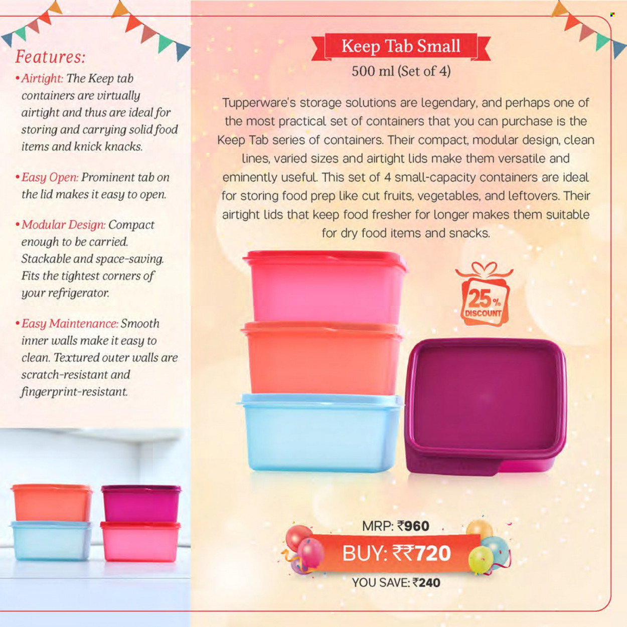 Tupperware offer  - 01.05.2022 - 28.05.2022. Page 27.
