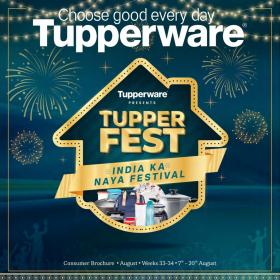 Tupperware - Weeks 33-34