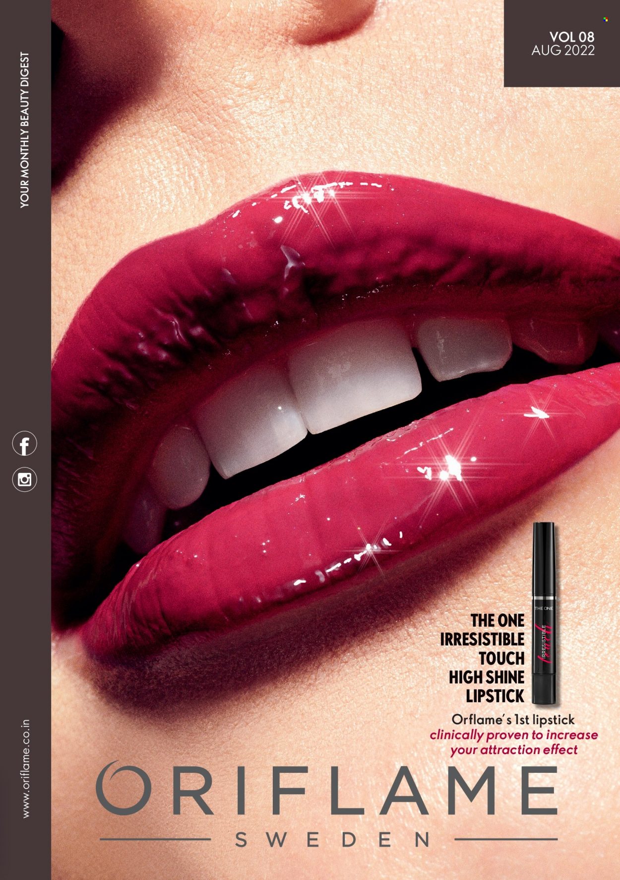 Oriflame offer  - 01.08.2022 - 31.08.2022. Page 1.
