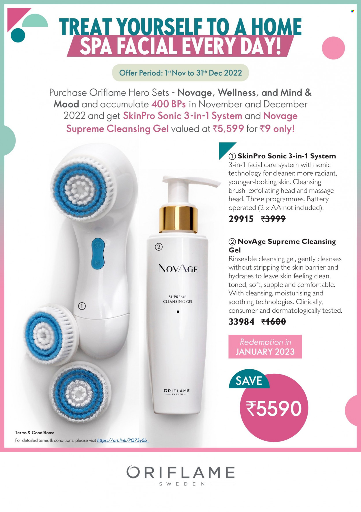 Oriflame offer  - 01.11.2022 - 31.12.2022. Page 1.