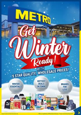 Metro - Get Winter Ready Catalogue
