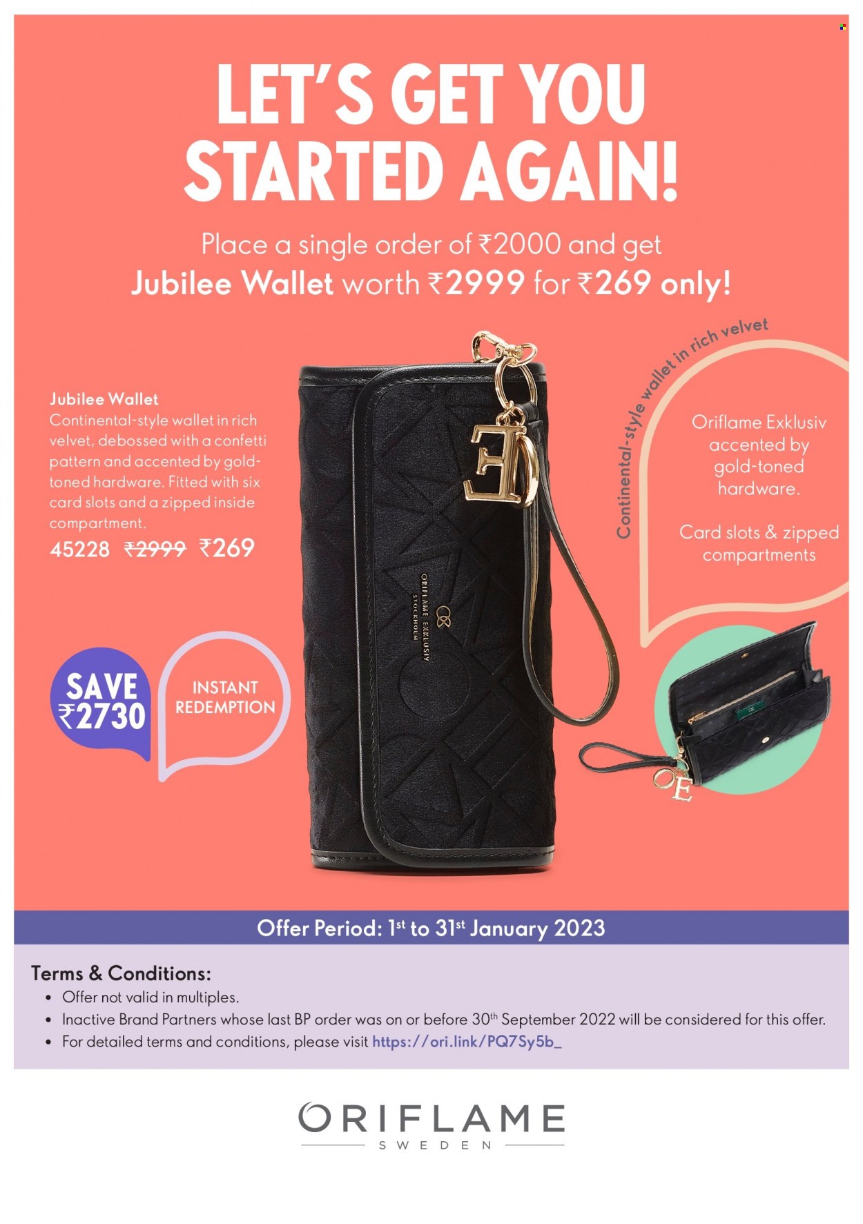 Oriflame offer  - 01-01-2023 - 31-01-2023. Page 1.