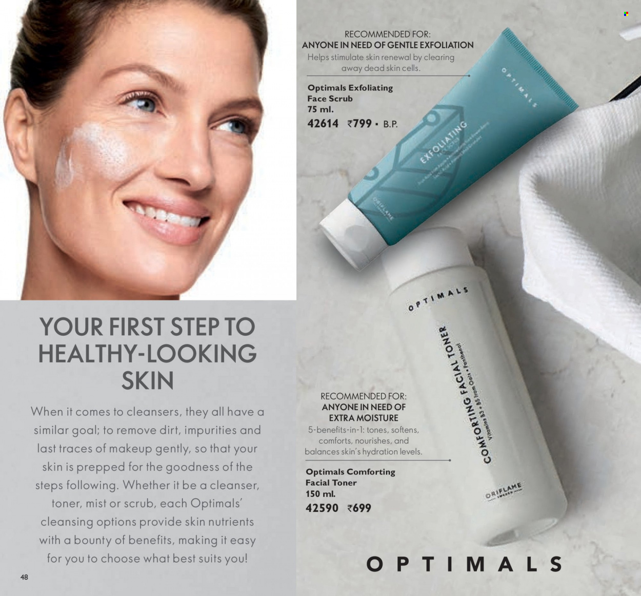 Oriflame offer . Page 48.