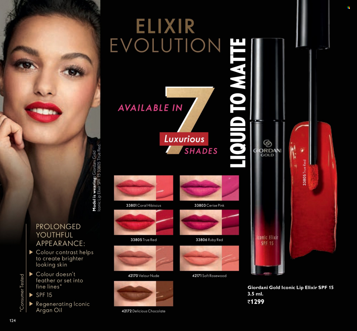 Oriflame offer . Page 124.