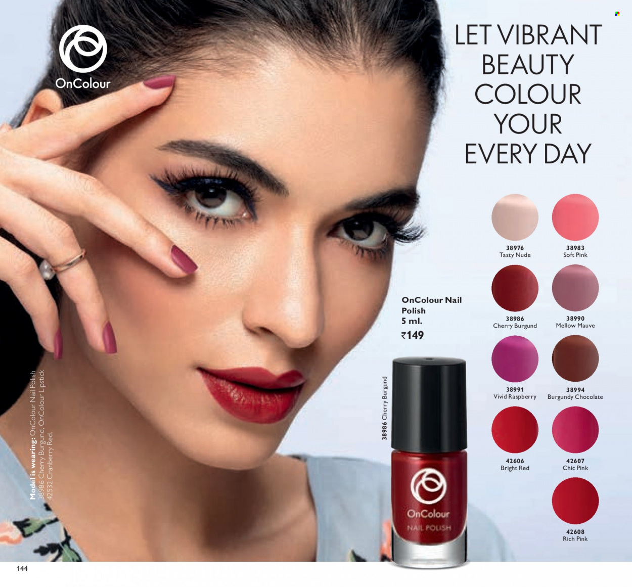 Oriflame offer . Page 144.