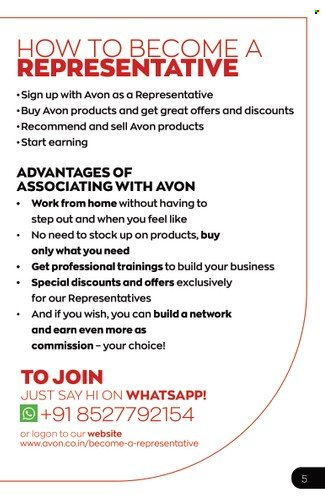 Avon offer  - 01.03.2023 - 31.03.2023. Page 5.