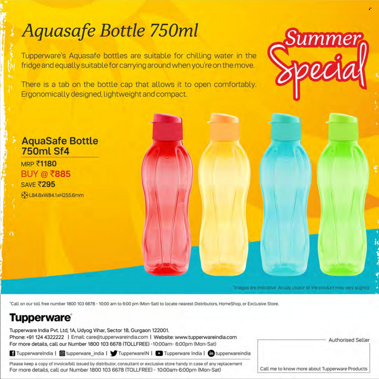 Tupperware offer  - 05.03.2023 - 01.04.2023. Page 22.