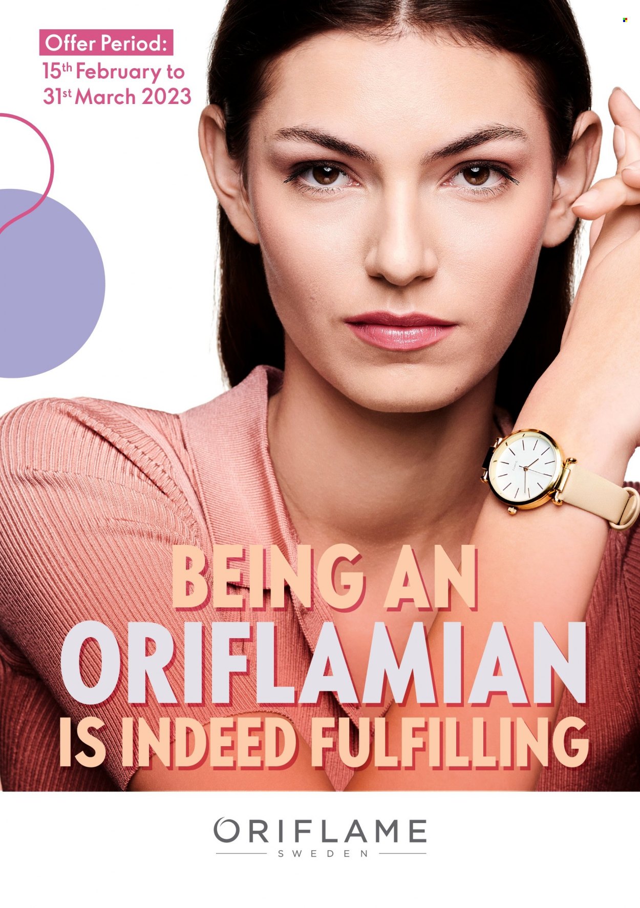 Oriflame offer  - 15.02.2023 - 31.03.2023. Page 1.