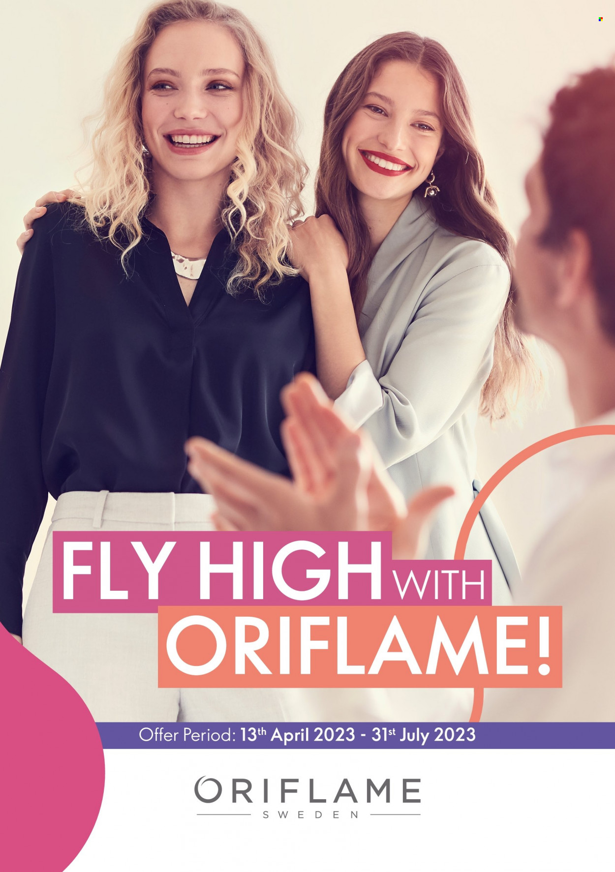 Oriflame offer  - 13-04-2023 - 31-07-2023. Page 1.