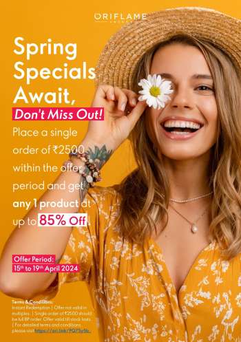 thumbnail - Oriflame offer - Spring Special Awaits Sales